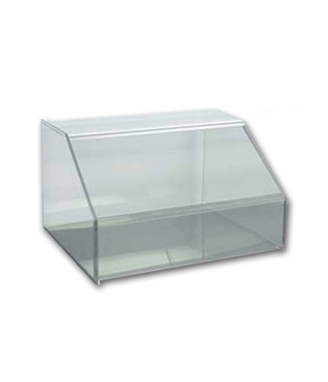 Clear Acrylic Bin 12"L x 12"W x 12"H